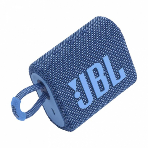 JBL GO 3 Eco, sinine - Kaasaskantav juhtmevaba kõlar / JBLGO3ECOBLU