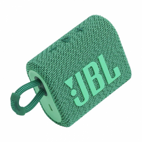 JBL GO 3 Eco, roheline - Kaasaskantav juhtmevaba kõlar / JBLGO3ECOGRN