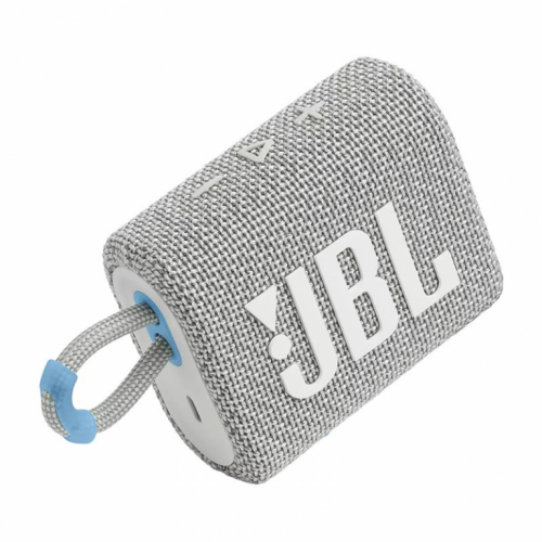 JBL GO 3 Eco, valge - Kaasaskantav juhtmevaba kõlar / JBLGO3ECOWHT