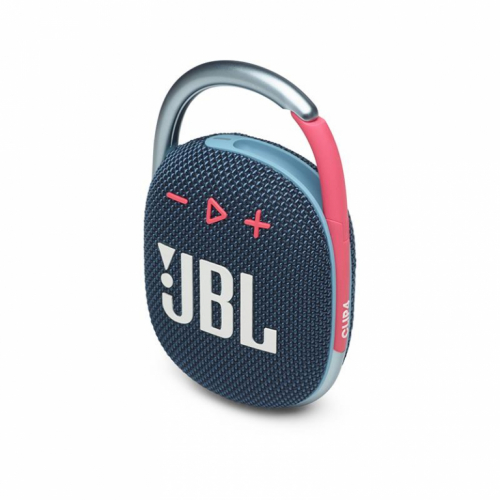 JBL Clip 4, sinine/roosa - Kaasaskantav juhtmevaba kõlar / JBLCLIP4BLUP