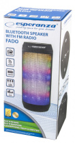 Esperanza Speaker FADO bluetooth with LED