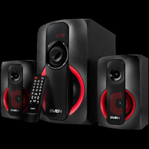 Speakers SVEN MS-304, black (40W, FM, USB/SD, Display, RC, Bluetooth)