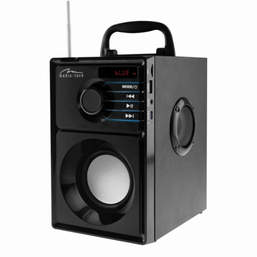 Media-Tech Bluetooth speaker Boombox MT3179 15W USB-C silver