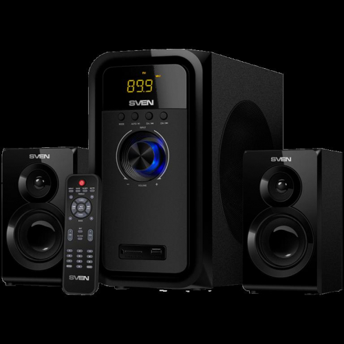 Speakers SVEN MS-2051, black (55W, FM, USB/SD, Display, RC, Bluetooth)