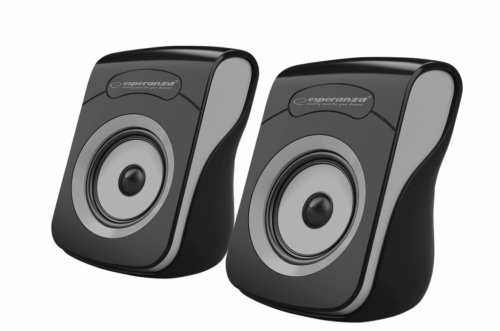 Esperanza Speakers 2.0 USB Flamenco black/grey
