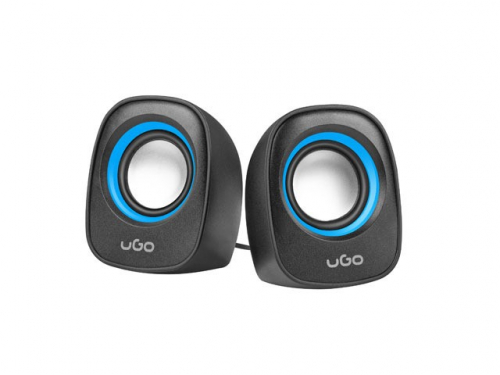 UGo Computer Speakers 2.0 Tamu S100 blue