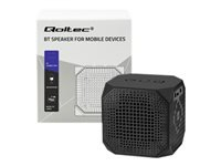 QOLTEC 50158 Speaker Qoltec   3W   Double speaker   Bluetooth   black