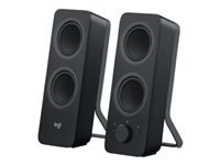 LOGITECH Z207 Speakers for PC 2.0-channel wireless Bluetooth 5 Watt Total black