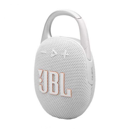 JBL Clip 5, valge - Kaasaskantav juhtmevaba kõlar / JBLCLIP5WHT