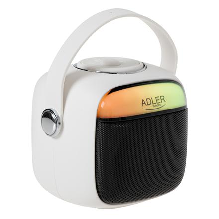 Karaoke Speaker With Microphone | AD 1199W | Bluetooth | White | Portable | Wireless connection