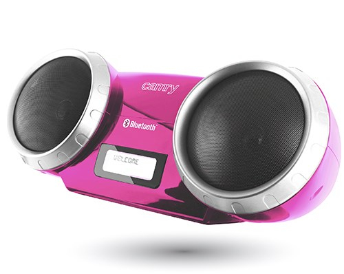 Camry Premium CR 1139p Stereo portable speaker Black, Grey, Pink 5 W