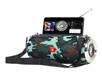 GEMBIRD SPK-BT-17-CM Portable Bluetooth speaker with antenna Camo