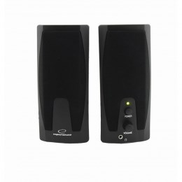 Esperanza EP110 loudspeaker 2-way 6 W Black Wired