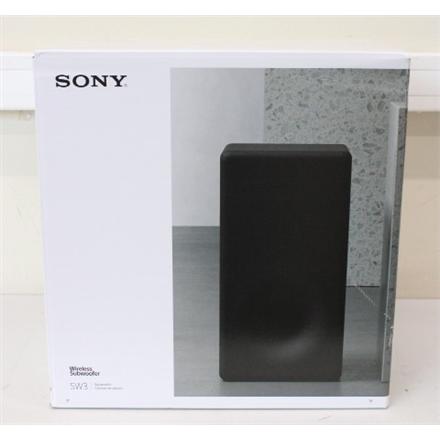 Taastatud. Sony SA-SW3 Wireless 200W Subwoofer for HT-A9/A7000 | Sony | Subwoofer for HT-A9/A7000 | SA-SW3 | DAMAGED PACKAGING | 200 W | Black | Wireless connection