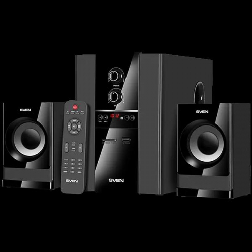 Speakers SVEN MS-1821, black (44W, Bluetooth, FM, USB/SD, Display, RC)