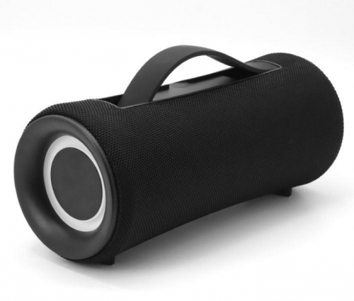 Portable Speaker|GEMBIRD|Black|Wireless|1xUSB-C|SPK-BT-LED-04