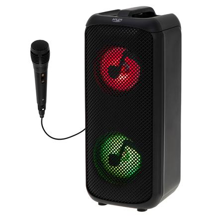 Adler Speaker with radio | AD 1903 | 2x5 W | Bluetooth | Black | Portable | Wireless connection 448112