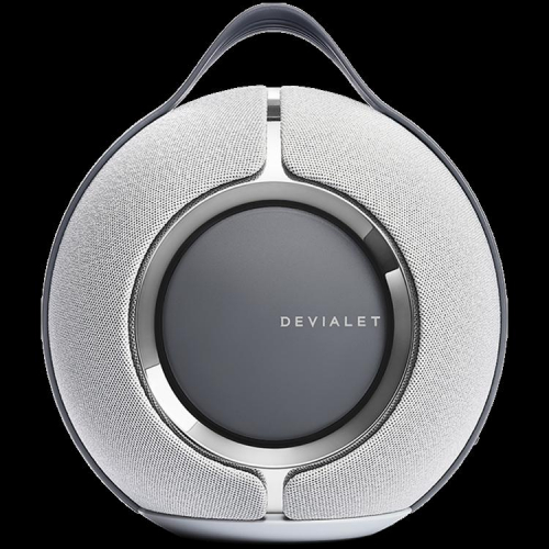 Devialet Mania Light Grey with dock