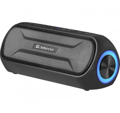 Bluetooth speaker S1000 20W BT/FM/AUX LIGHTS black