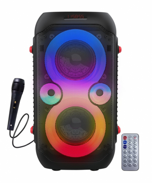 Esperanza BT FM LED RGB KARAOKE SINGER SPEAKER