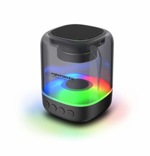 Esperanza EP154 BT FM LED RGB Speaker Black 3W