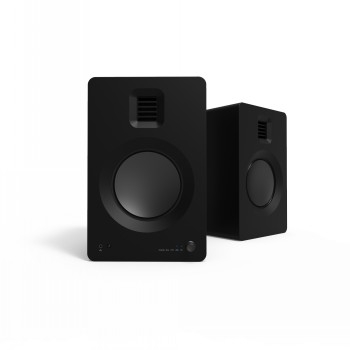 KANTO AUDIO PREMIUM POWERED SPEAKER WITH HEADPHONE OUT, USB DAC, DEDICATED PHONO PRE-AMP, BLUETOOTH, MATTE BLACK (INCL. TYPE F & G POWER CORDS)