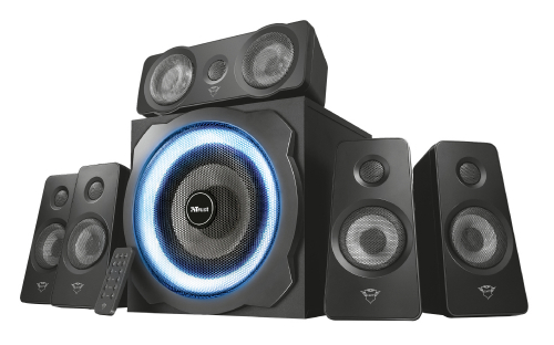 Trust GXT 658 Tytan 5.1 speaker set 90 W Universal Black 5.1 channels