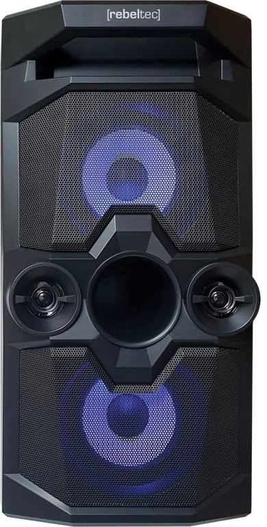 Rebeltec SoundBox 480 Portable Bluetooth Stereo Speaker Black, 50W RMS