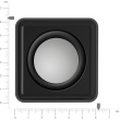 Speedlink Lautsprecher TWOXO. Stereo. schwarz retail