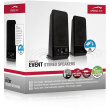 Speedlink Lautsprecher EVENT. Stereo. schwarz retail
