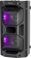 Defender Rage Stereo portable speaker Black 50 W
