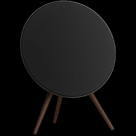 Beosound A9 5th Gen Speaker Black Anthracite (Back Black/Cover Black/Legs Dark Oak)