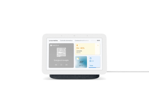 Google Nest Hub 2 Charcoal 7
