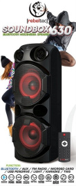 Rebeltec Rebeltec bluetooth karaoke SoundBox 630
