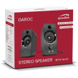 Speedlink Lautsprecher DAROC. Stereo. schwarz retail