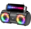 SPEAKER DEFENDER BEATBOX 20 BLUETOOTH 20W LIGHT/BT/MIC/FM/USB/TF
