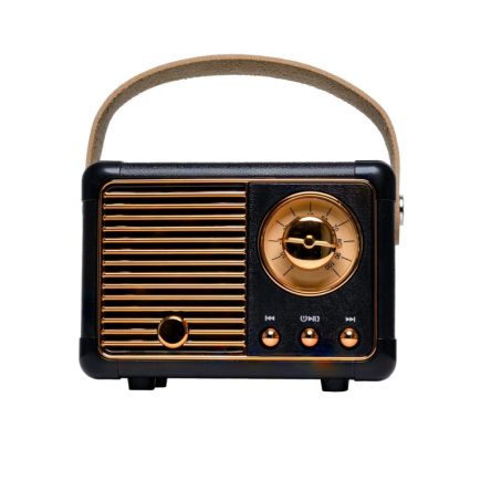 DENVER BTP-203B - Lautsprecher - tragbar - kabellos - Bluetooth - 3 Watt - Schwarz (BTP-203B)
