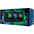 SVEN PS-680 2x32.5W; LED display; TWS; FM radio; AUX; USB/SD-card support;Lighting; Mikrofon input (karaoke); Remote Control; Built-in equalizer