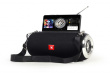 Gembird SPK-BT-17 portable Bluetooth speaker with FM-radio, black