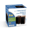 Esperanza 2.0 FOLK speaker set 2.0 channels 6 W Wood
