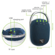 Techly ICASBL321BL portable speaker Mono portable speaker Blue 5 W