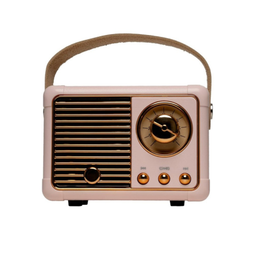 Retro BT Speaker Denver BTP-203RO pink