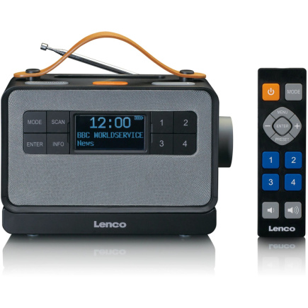 Lenco PDR-065 schwarz