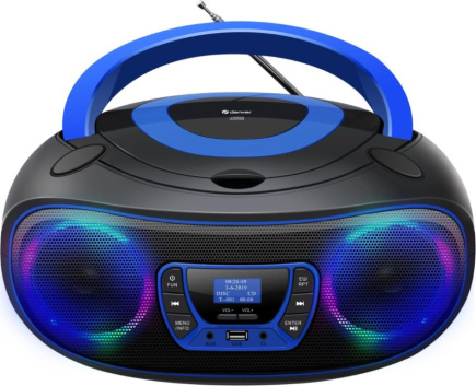 Denver TDB-212BU Personal CD player Blue