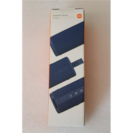 Taastatud. Xiaomi Sound Outdoor, Blue | Xiaomi Sound Outdoor | QBH4265GL | USED, MISSING MANUALS AND USB CABLE | 30 W | Waterproof | Bluetooth | Blue | Portable | Wireless connection