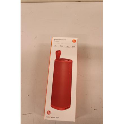 Taastatud. Xiaomi Sound Outdoor, Red | Xiaomi Sound Outdoor | QBH4263GL | DEMO | 30 W | Waterproof | Bluetooth | Red | Portable | Wireless connection