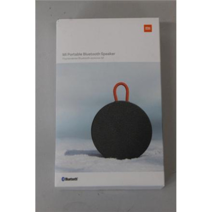 Renew. Xiaomi Mi Portable Bluetooth Speaker (Grey) | Xiaomi Mi Portable Bluetooth Speaker | USED | Waterproof | Bluetooth | Grey | Portable | Wireless connection