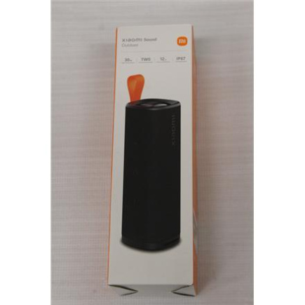 Taastatud. Xiaomi Sound Outdoor, Black | Xiaomi Sound Outdoor | QBH4261GL | DEMO | Bluetooth | Black | Portable | Wireless connection