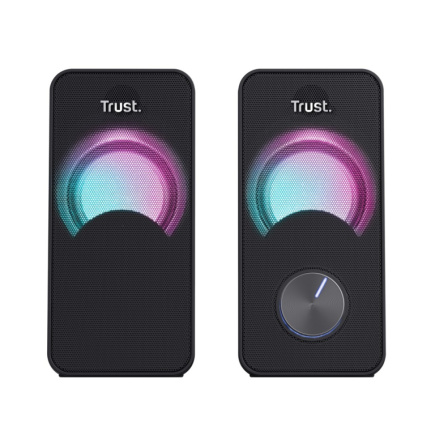 Trust Arys - RGB LED illuminated 2.0 speaker set (Черный)