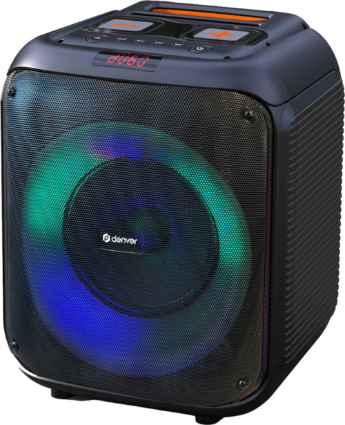 Denver BPS-250 portable/party speaker Stereo portable speaker Черный 40 W